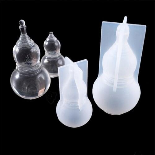 Cute wishing Gourd Silicone Mold UV Epoxy Resin Decorative Craft For Handmade DIY Jewelry Making Tools Moulds