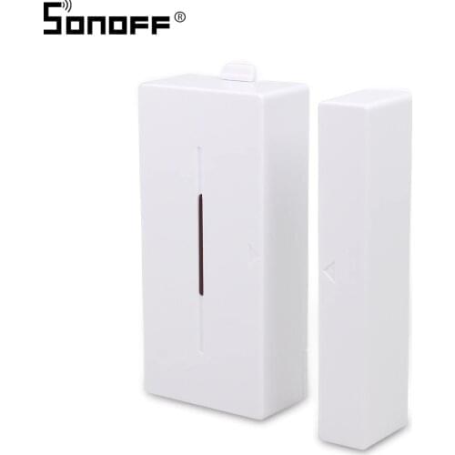 10pcs SONOFF DW1 433Mhz Door Window Automation Modules Sensor Work With RF Bridge For Smart Home Alarm Security WIFI Switch