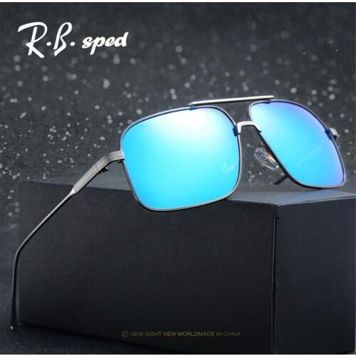Alloy frame HD Polarized Mens Sunglasses Men Luxury Brand Designer clout goggles Sun Glasses Leisure Glasses gafas de sol hombre