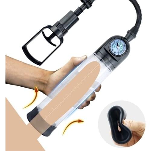 Penis Pump sex toys for man Penis Enlargement Vacuum Pump Male Penis Extender Enhancer Masturbator Penis Trainer Adult sex toys