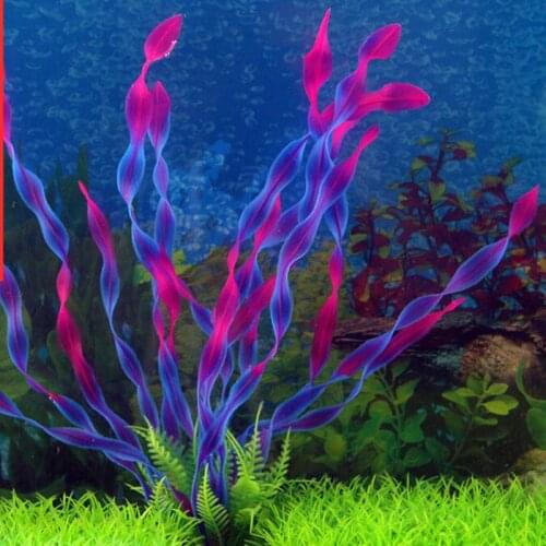 New Cheap Durable 35cm Plastic Artificial Simulation Grass Fish Tank Ornament Water Plant Landscape Aquarium Decoration