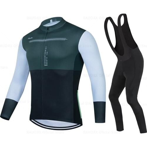 2021 Autumn Long Sleeve Cycling Clothing Suit Racing Bike Ciclismo Mtb Ropa De Hombre Cycling Jersey Set Sport Racing Clothes
