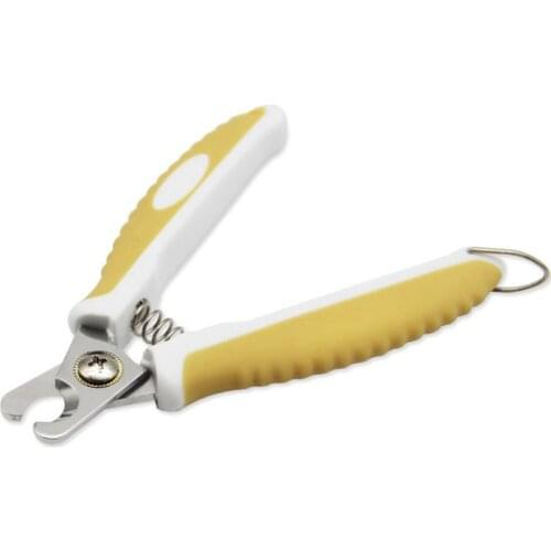 Professional Pet Nail Clipper Stainless Steel Dog Cat Nail Trimmer Labor-Saving Nail Clipper Convenient Dog Grooming Supplies