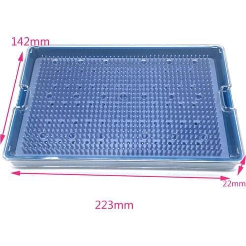 Beauty Health Tools Ophthalmic Microsurgery Instruments Silicone Disinfection Box Ophthalmic Microsurgery InstrumenEyelid Tools