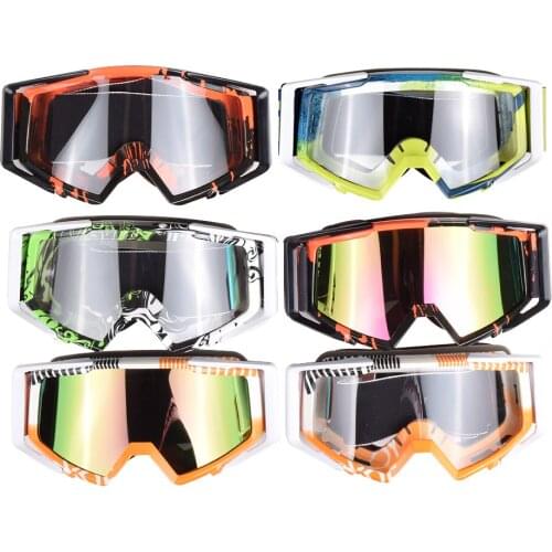 Universal Fashion Trendy Motorcycle Glasses Personality Dust Proof Anti-Wind Motocross Racing Eyewear Motorbike Protective Gears