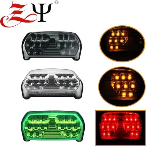 Rear Tail Light Brake Turn Signals Integrated LED Light For Kawasaki ZX7R 1996-2003 GPZ1100 1995-1996