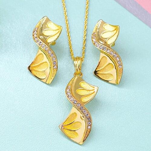 ZEA Dear Jewelry Big Jewelry Set For Women Earrings Necklace Pendant Hot Selling Jewelry Findings For Engagement Bohemia Jewelry