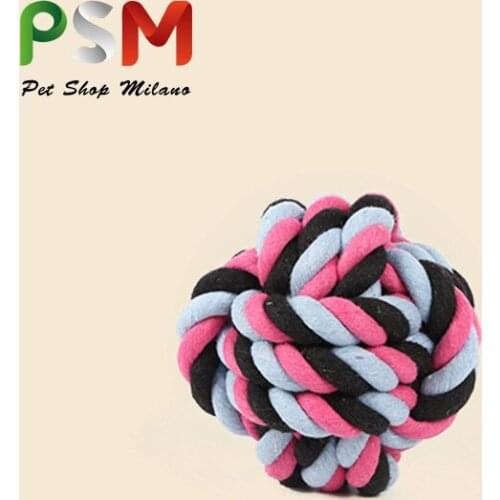 Molars biting pet interactive toy dog biting toy cotton ball