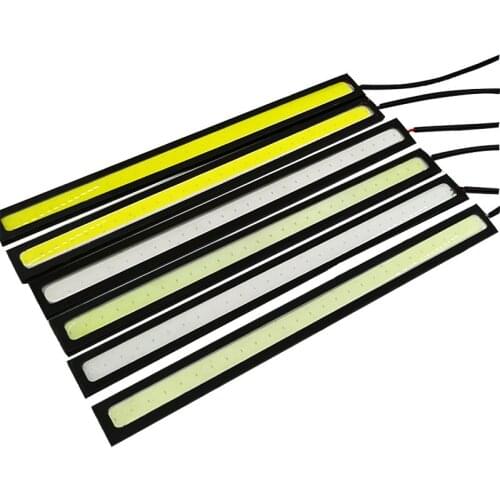 1x 17CM Super Bright Car LED Fog Bulb COB Styling DRL Daytime Running Light 12v Auto Interior Lamp Motorcycle Styling Atmosphere