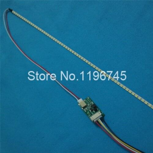 390mm LED Backlight lamp Kit Update Your 19" wide 19 inch CCFL LCD Screen to LED single strip + mini board 40*20mm