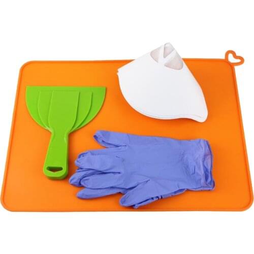 3d Printer DLP SLA Dedicated Accessories 1pc Silicone Mat + 10pcs Funnel