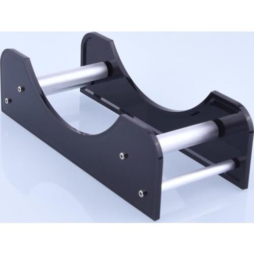 3D Printer Filament Spool Holder Acrylic Material Supplies Tray Fixed Stand with Bearing
