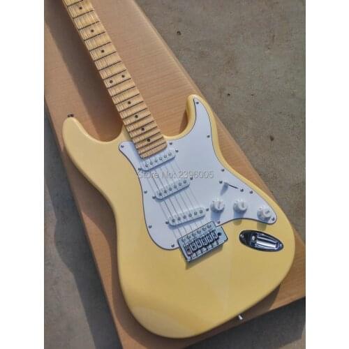 Fantasy Guitar,hot sale big headstock ,scalloped maple fingerboard.chrome hardware,free shipping