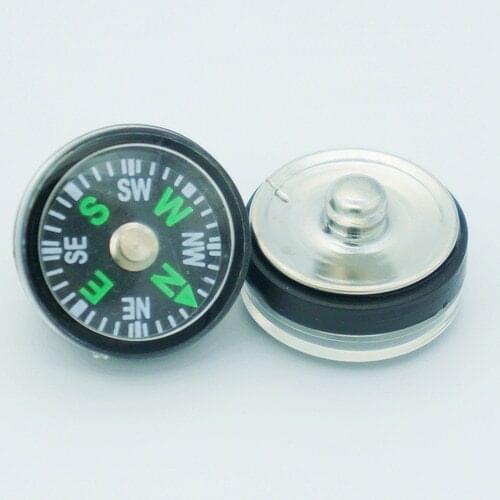 Compass snaps buttons fit DIY charm snap bracelet jewelry Quartz Working Pop Charm Zinc Alloy Button NS1002