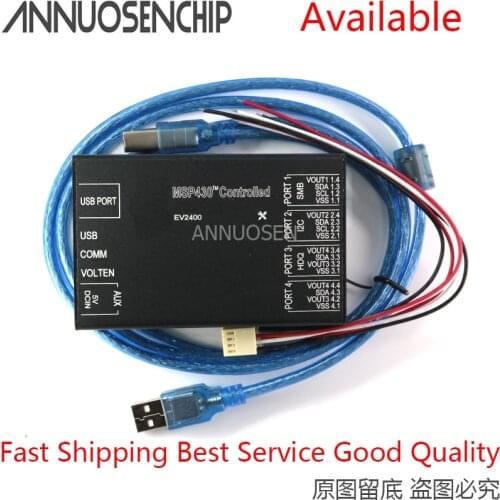 EV2400 MSP430 Controlled USB Based Interface Board PC Tester Unlocking Maintenance Tool Detect Battery Gauge Circuit EV2300