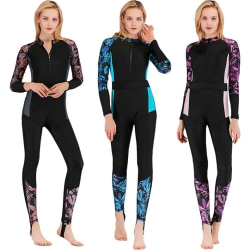 SBART 2019 New Women Print Sunscreen Rash Guard Jellyfish Clothes Lycra Swimsuit Anti-UV Quick-dry Surfing Snorkeling Swimwear