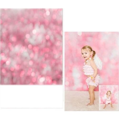 MEHOFOTO Pink Shimmer Vinyl Photography Background For Newborn New Fabric Polyester Backdrop For Children photo studio 1311