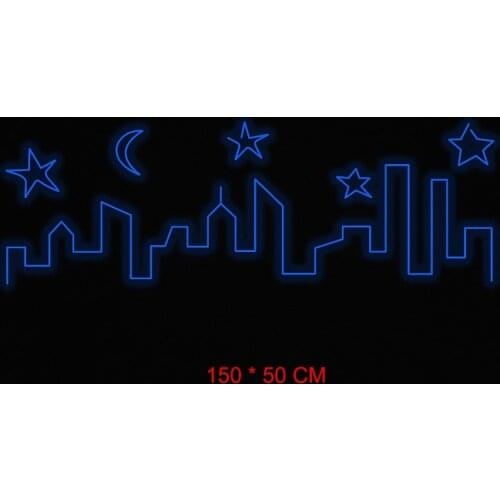 Skyline Neon Light Sign For Bar Pub Restaurant Brighten Brand Home Wall Art Decorations Party