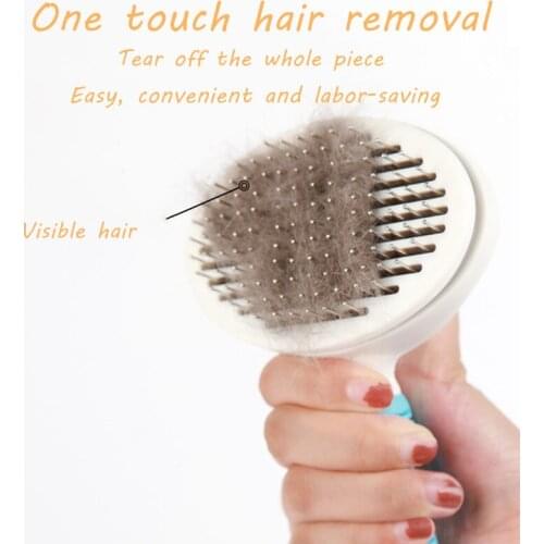 Pet Grooming Supplies Cat Massage Comb Pet Hair Remover Brush Pet Hair Cleaning Supplies Dog Grooming Comb Cat Hair Remover Comb