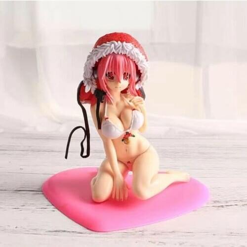 Sexy Animation Super Sonic Christmas Sonico PVC Figure Toy 5"