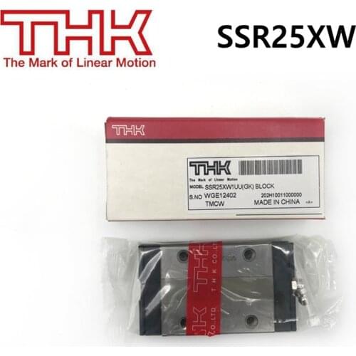 THK linear rail block slider SSR25 SSR25XW SSR25XWUU SSR25XWSS SSR25XW1UU SSR25XW1SS guide carriage bearing for Roland printer