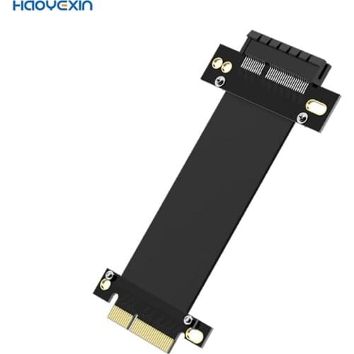 Pci-E3.0 Express 4X To 4X Slot Riser Card Converter Extender Ribbon Adapter Extension Cable Pci-E X4 Gold Plated