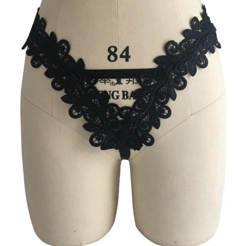 Women Bottom Body Harness Sexy Lingerie G-String Thongs Briefs Gothic Lace Fetish Underwear Pole Dance Lingerie Panties Harness