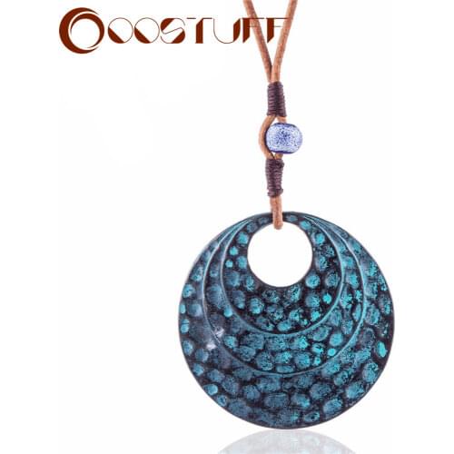 Vintage Long Chain Jewelry for Women Statement necklaces & pendants 2020 Female Suspension Neck Decoration Accessories Wholesale