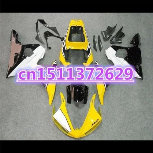 100%NEW ABS Fairing bodywork for YZF R6 2003 2004 2005 YZF-R6 03 04 05 yellow white black YZFR6 600 03-05 fairing kit-Dor D