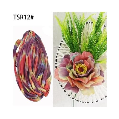 5pcs Nature Length 1.2-1.3m Three Colors Nylon Flower Stocking Making Accessory Handmade DIY Crafts