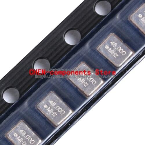 5pcs SMD Active Crystal 3225 48.000MHz 48mhz L 3.3V 3.2*2.5mm 4 feet Resonator