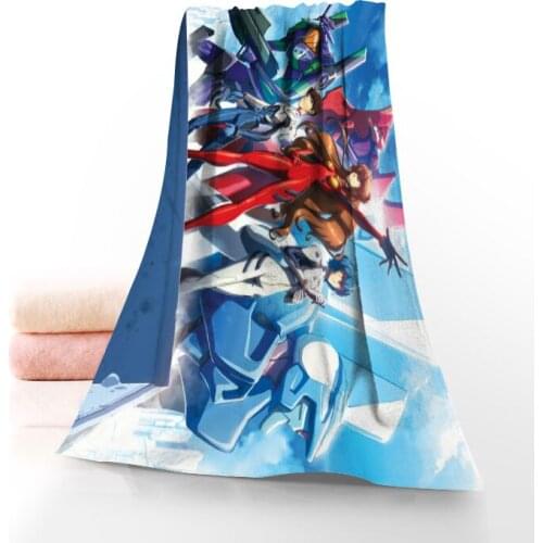 Rei Ayanami Towel Printed Cotton Face/Bath Towels Microfiber Fabric For Kids Men Women Shower Towels 70X140cm