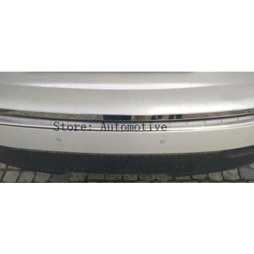 For Lexus NX 200t 300h 2015 2016 2017 Brushed Stainless Steel Rear Bumper Tailgate Trunk Protector Cover Trim Car Styling Model