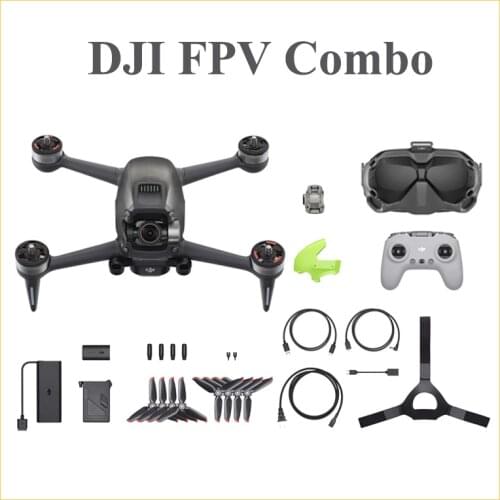 In Stock DJI FPV Combo FPV Drone 4K/60fps video with DJI FPV Goggles V2 HD Video Transmission Motion Controller Brand New