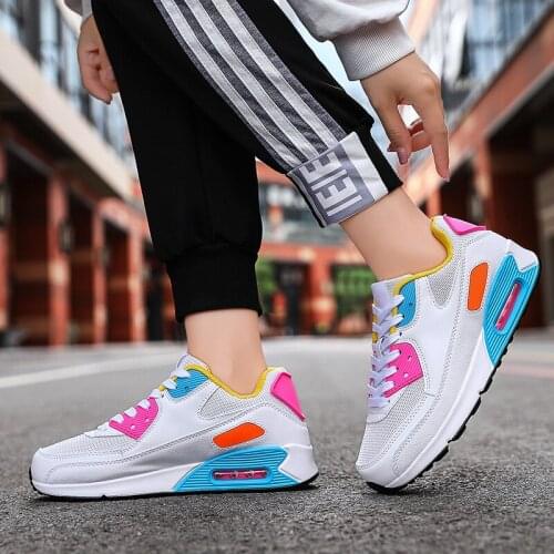 Casual Sneakers Men Women Unisex Air Cushion Men Shoes Cozy Outdoor Jogging Male Sneakers Multiple Styles Men Trainers Shoes