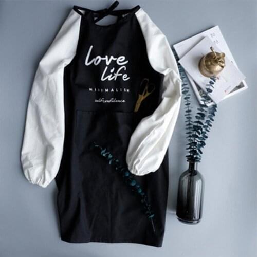 Фартуки с длинным рукавом для кухни LanLan China At AliExpress