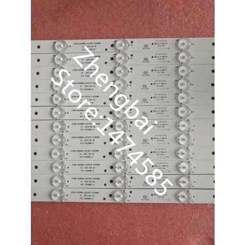 New 12 Pieces/lot 50PFL3040 K500WD6 LED strip 4708-K500WA-A1213K01 4708-K500WB-A1213K01 K500WD 7 LEDs