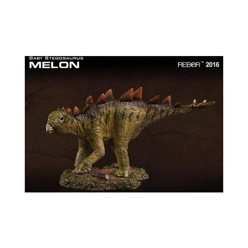British rebor authentic dinosaur simulation model toy Jurassic World Park Stegosaurus / Triceratops / baby