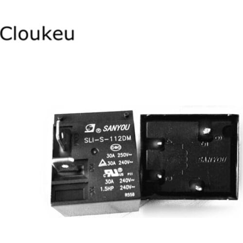 Relay DIP4 SLI-S-112DM 12VDC T93 12V 30A