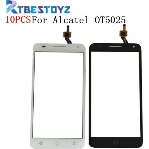 RTBESTOYZ 10PCS/lot 5.5" Touch Screen Digitizer Front Glass For Alcatel One Touch Pop 3 5.5 OT5025 5025D 5025 Touchscreen Sensor