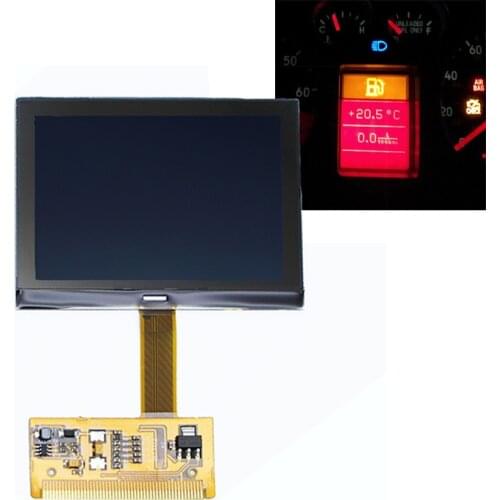 For AUDI TT LCD Display Screen for audi TT Jaeger A3 A4 Jaeger LCD dash dashboard repair Car Accessories A3 A4 A6 VDO Display
