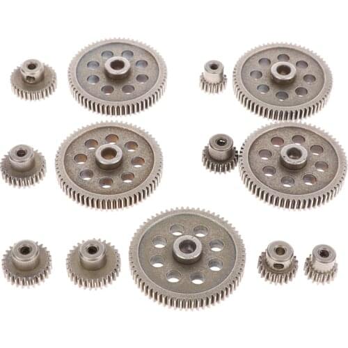 0.6 Module17T 21T 26T 29T 64T Pinion Motor Gear Set 3.175MM 1/10 RC CAR