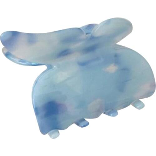 1pc Creative Mix Color Jaw Clip Mini Creative Fashion Butterfly Decor Non-Slip Claw Clip Hair Clamp For Women Hair Accessories