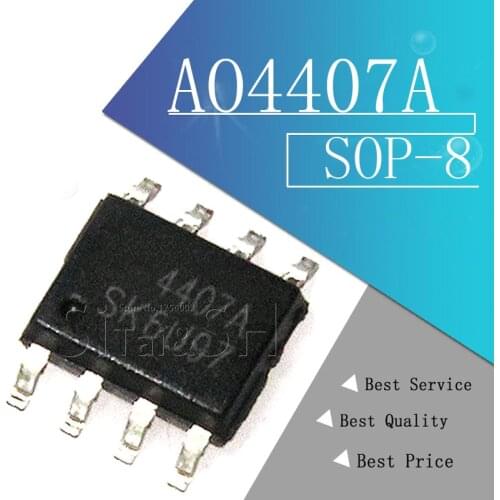 10pcs/lot AO4407A 4407A MOSFET(Metal Oxide Semiconductor Field Effect Transistor) new SOP8