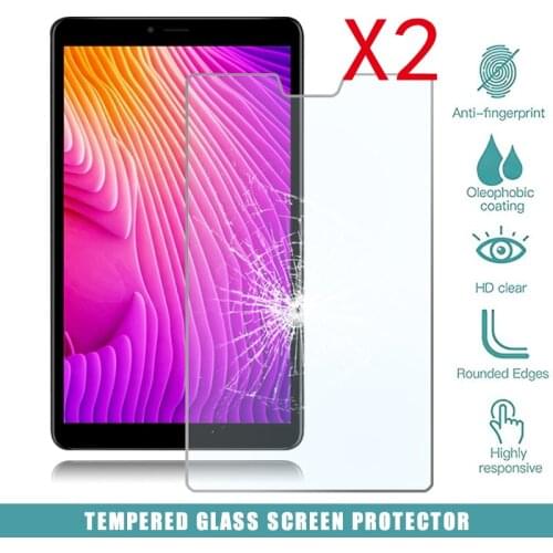 2Pcs Tablet Tempered Glass Screen Protector Cover for Chuwi Hi9 Pro 9H Waterproof Tempered Glass Screen Protector Suitable