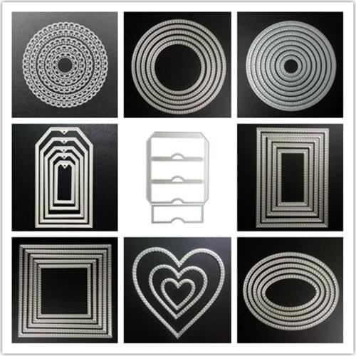 Metal Cutting Dies For Scrapbooking Storage rack Stencils DIY Album Cards Decoration Embossing Folder Die Cuts New