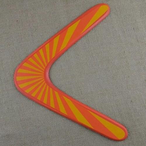 3pcs boomerangs outside sport wood boomerangs wood toy