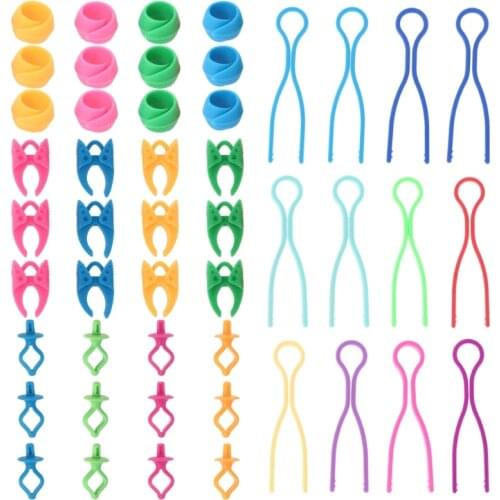 48pcs/set Sewing Embroidery Bobbin Thread Clips Spool Hugger Holders Keeping Under Control for Quilting