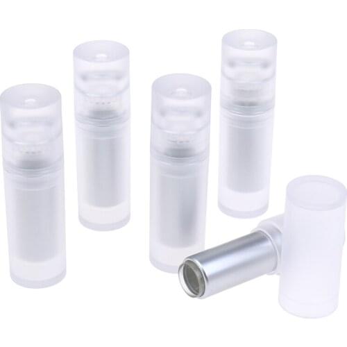 5 Pcs Organize Lipstick Refillable Bottles Lip Gloss Tube Empty Lip Gloss Tubes Container Clear Lip Balm Tubes Containers