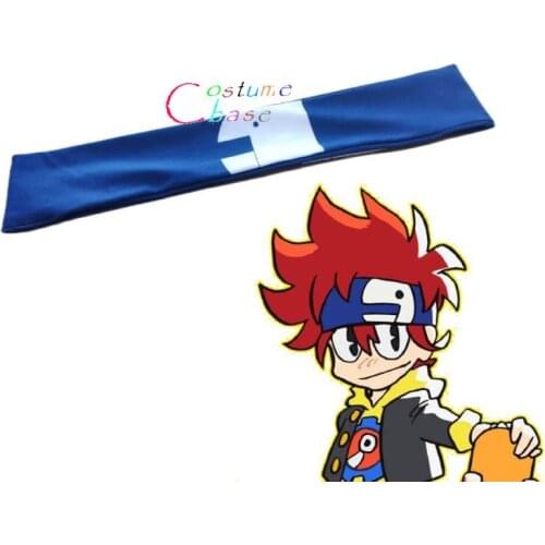 Anime SK8 the Infinity Reki Kyan Cosplay Headband Props Dark Blue Headwear SK Eight Party Role Play Accessories Men Women